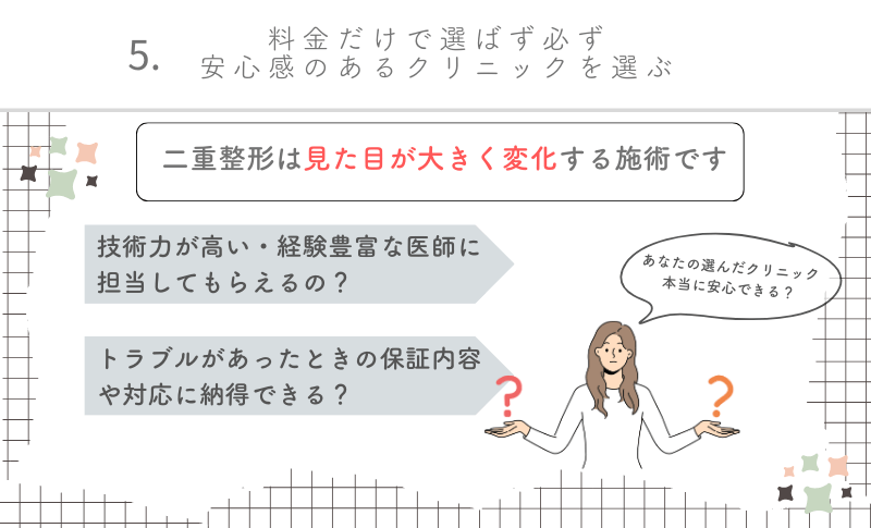 二重整形銀座選び方5