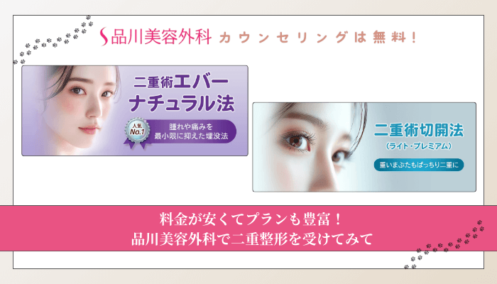 品川美容外科二重整形まとめ