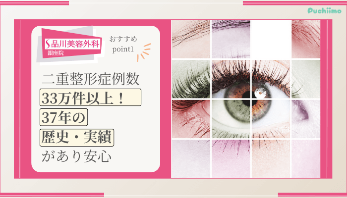 品川美容外科銀座二重整形おすすめポイント1