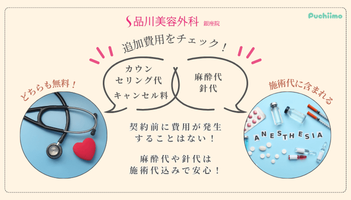 品川美容外科銀座二重追加費用