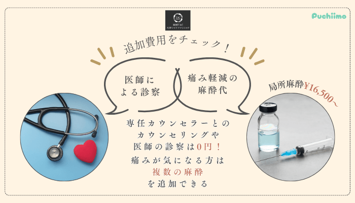 福岡TAクリニック糸リフト追加費用