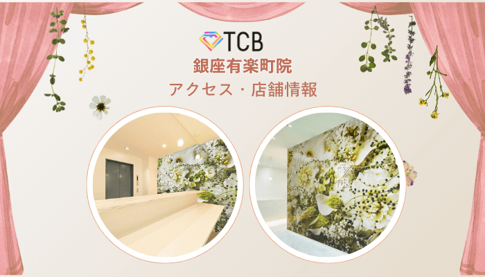 TCB銀座有楽町ピコレーザーアクセス・店舗情報