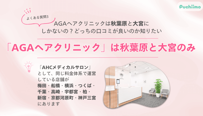 AGAヘアクリニックFAGAよくある質問3