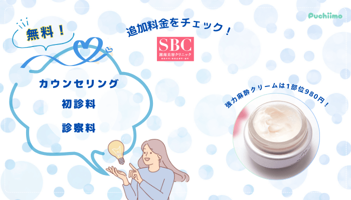 SBC水光注射追加料金