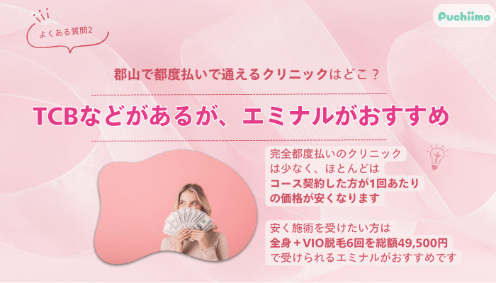 エミナルクリニック郡山医療脱毛よくある質問2