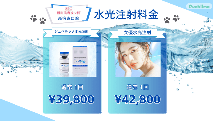 湘南美容皮フ科®︎-新宿東口水光注射料金