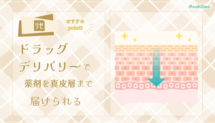 リゼクリニックポテンツァおすすめポイント3