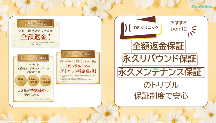 DSクリニック医療ダイエットおすすめポイント2