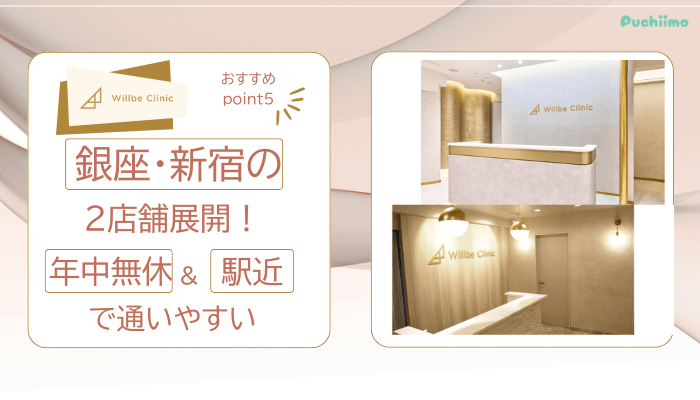 ウィルビークリニック医療ダイエットおすすめポイント5