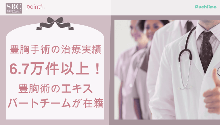 SBC豊胸おすすめポイント1