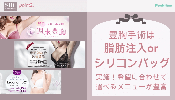 SBC豊胸おすすめポイント2