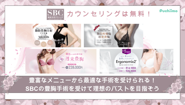 SBC豊胸まとめ