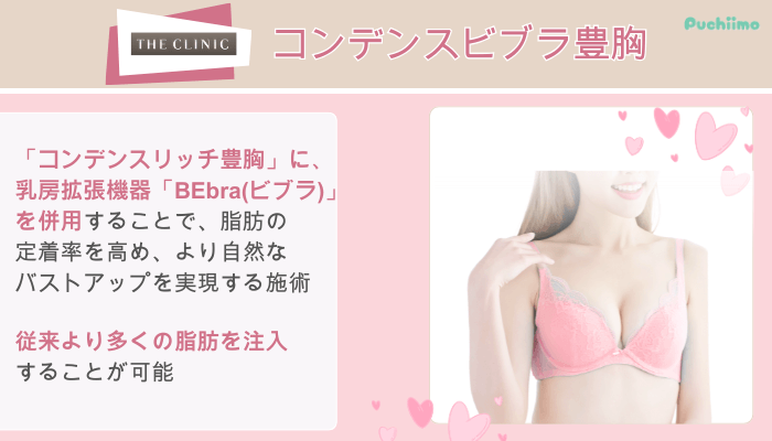 ザクリニックコンデンスビブラ豊胸