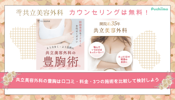 共立美容外科豊胸まとめ