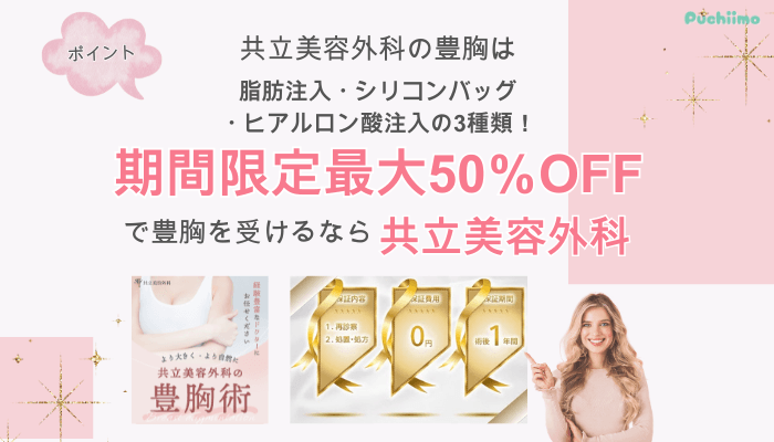 共立美容外科豊胸ポイント