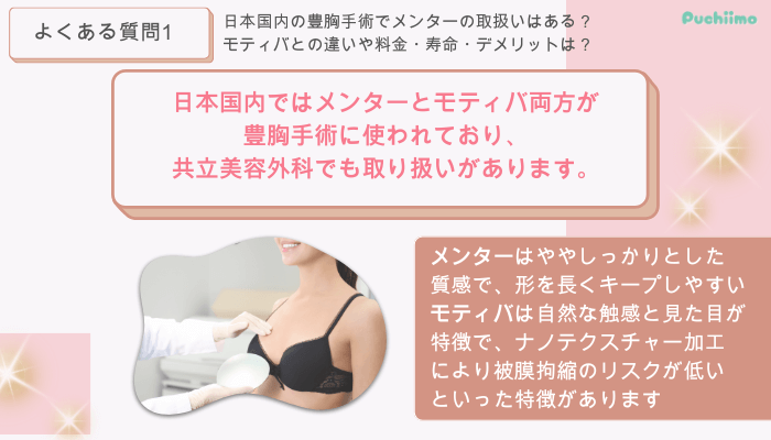 共立美容外科銀座豊胸よくある質問1
