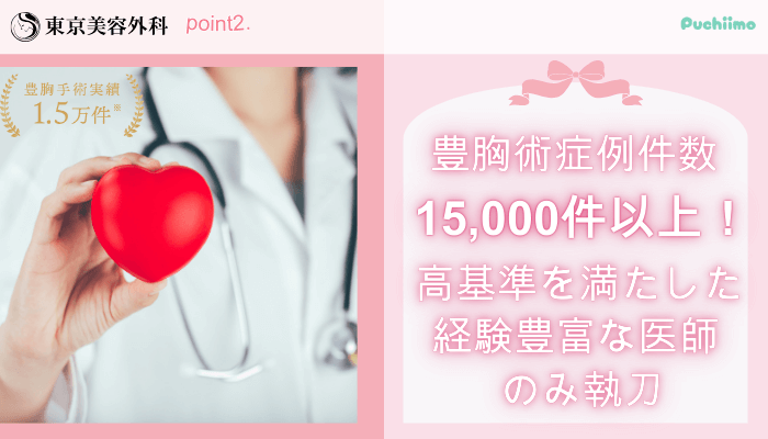 東京美容外科豊胸おすすめポイント2