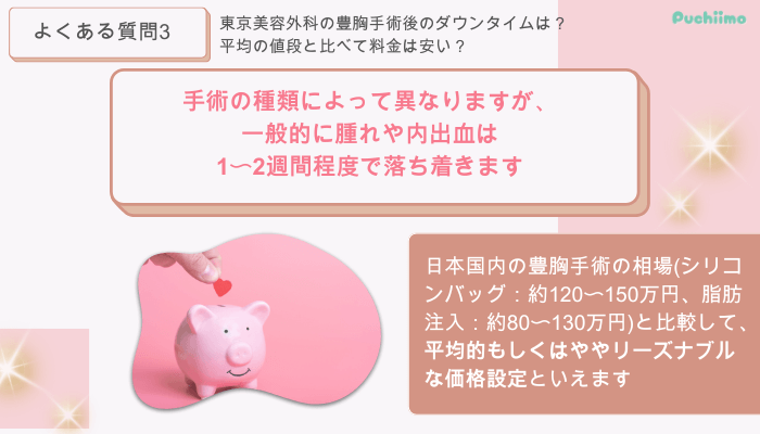 東京美容外科豊胸よくある質問3