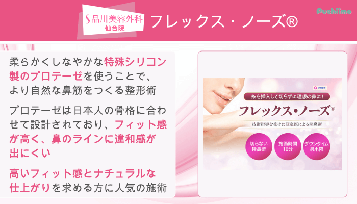 品川美容外科仙台鼻整形フレックス・ノーズ®
