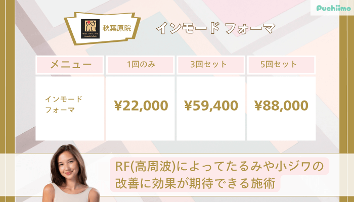 やさしい美容皮膚科・皮フ科-秋葉原院インモード-フォーマ