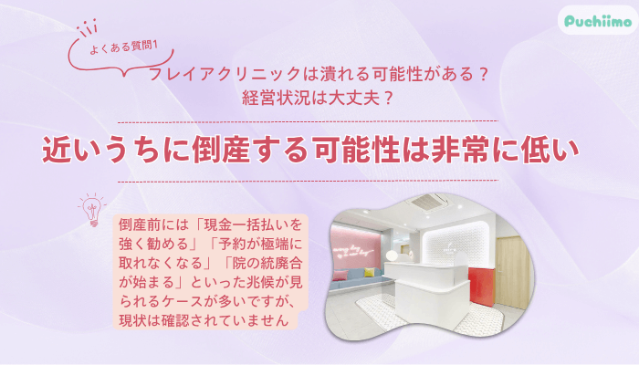 フレイアクリニック医療脱毛よくある質問1
