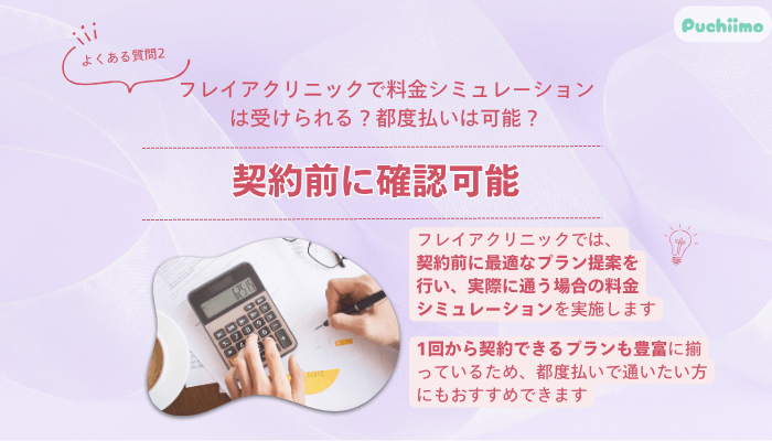 フレイアクリニック医療脱毛よくある質問2