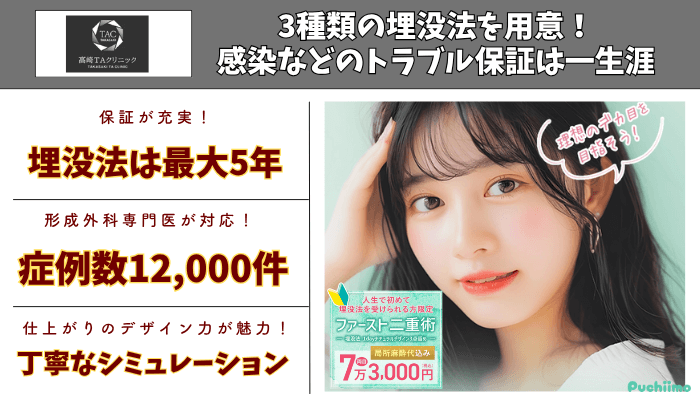 高崎TAクリニック二重比較