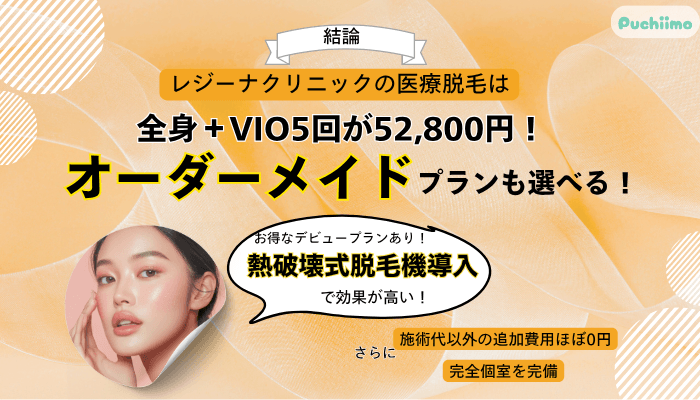 レジーナクリニック医療脱毛結論