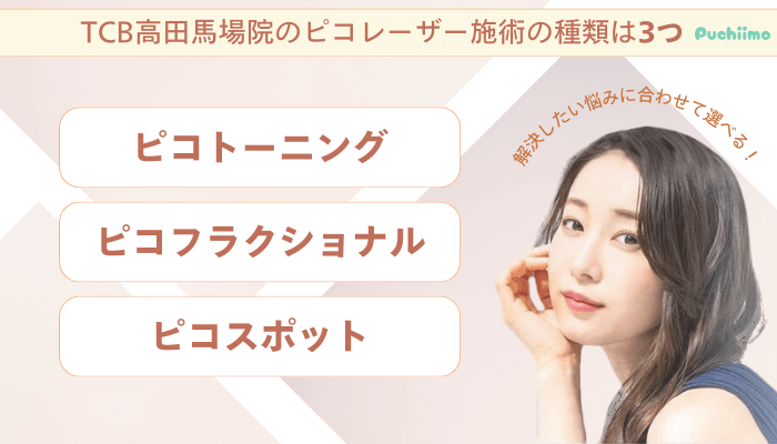ピコトーニング・ピコフラクショナル・ピコスポットの違い