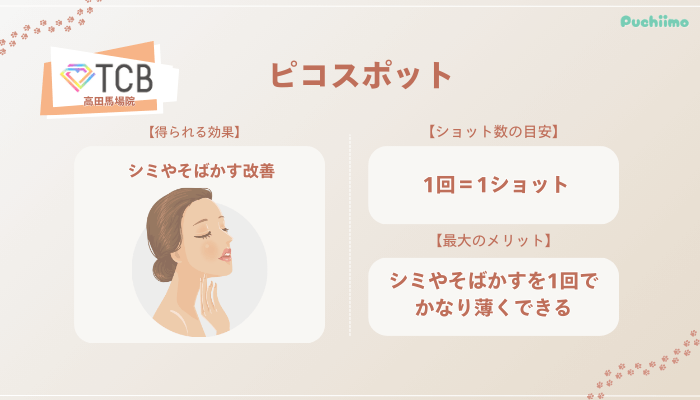 TCB高田馬場ピコスポット