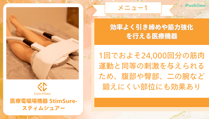 リエートクリニックメニュー1