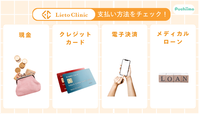 リエートクリニック支払い方法