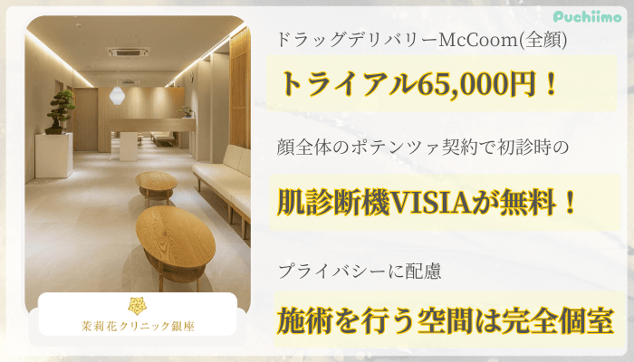 茉莉花クリニック銀座ポテンツァ比較