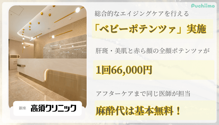 銀座高須クリニックポテンツァ比較