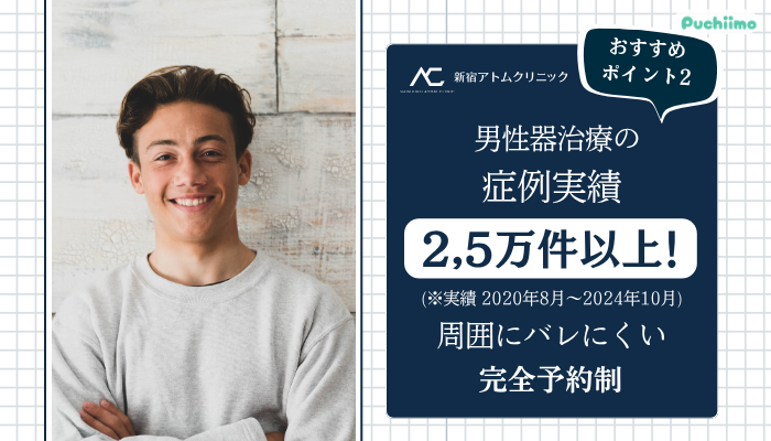 アトムクリニック包茎おすすめポイント2