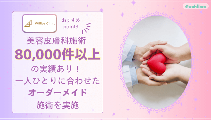 ウィルビークリニックインモードおすすめポイント3