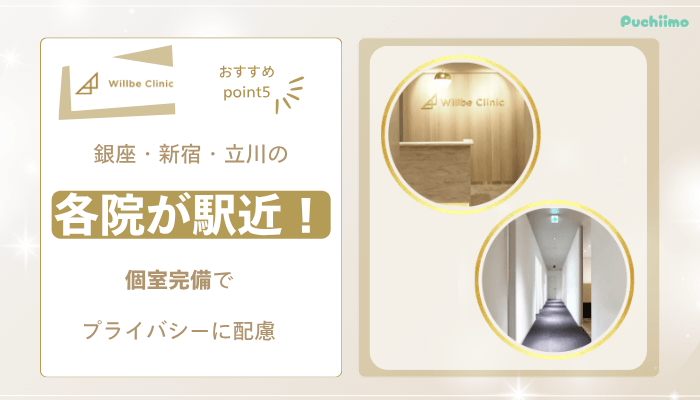 ウィルビークリニック医療脱毛おすすめポイント5