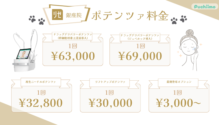 リゼクリニック銀座ポテンツァ料金