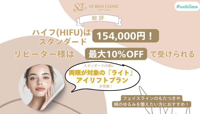 STスキンクリニック青山ハイフ総評