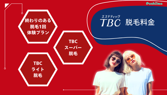 エステティックTBC脱毛料金