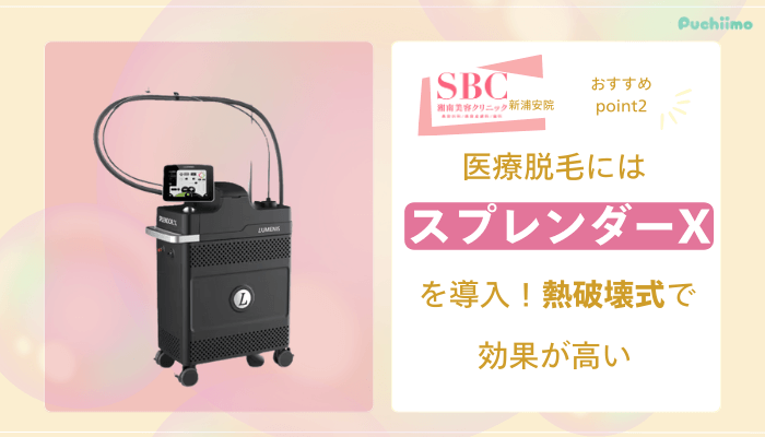 SBC新浦安医療脱毛おすすめポイント2