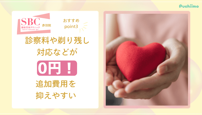 SBC赤羽医療脱毛おすすめポイント3
