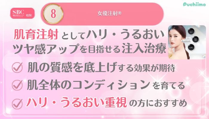 SBC柏美肌治療メイン施術8