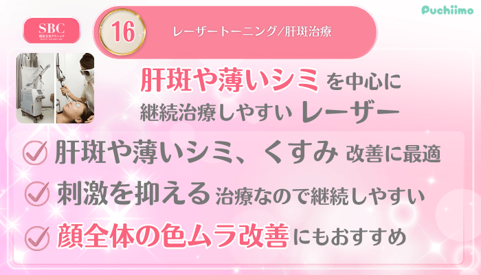 SBC美肌治療メイン施術16