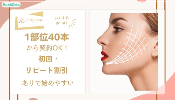 STスキンクリニック青山糸リフトおすすめポイント1