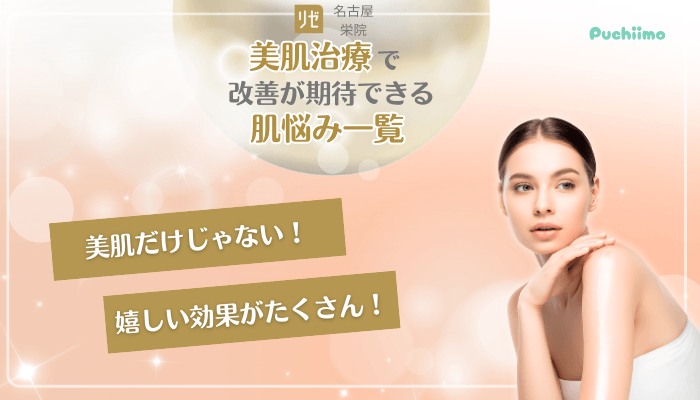 リゼクリニック名古屋栄美肌治療改善が期待できる肌悩み