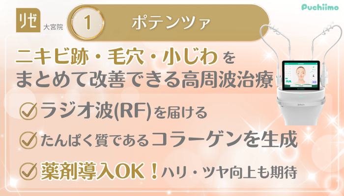 リゼクリニック大宮美肌治療メイン施術1