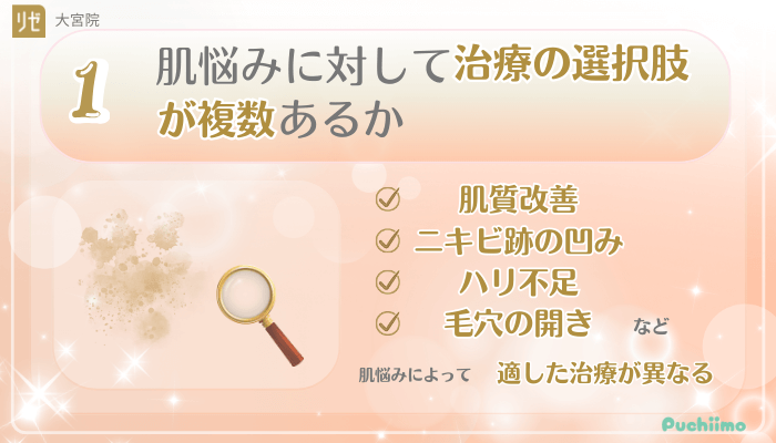 リゼクリニック大宮美肌治療後悔しないために確認すべきポイント1