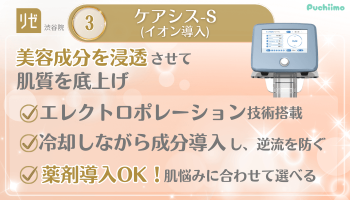 リゼクリニック渋谷美肌治療メイン施術3