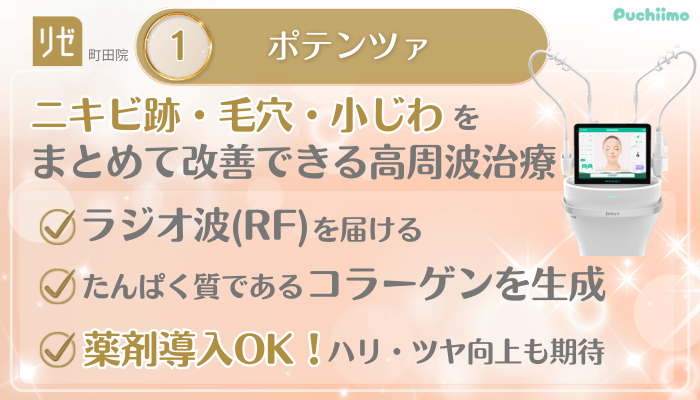 リゼクリニック町田美肌治療メイン施術1